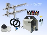 Modelbau KomplettSet1 SilAir20A mit 2 Excalibur Pistolen